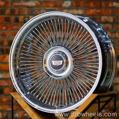 Luxury Vintage 20x10 Durable Wire Wheels